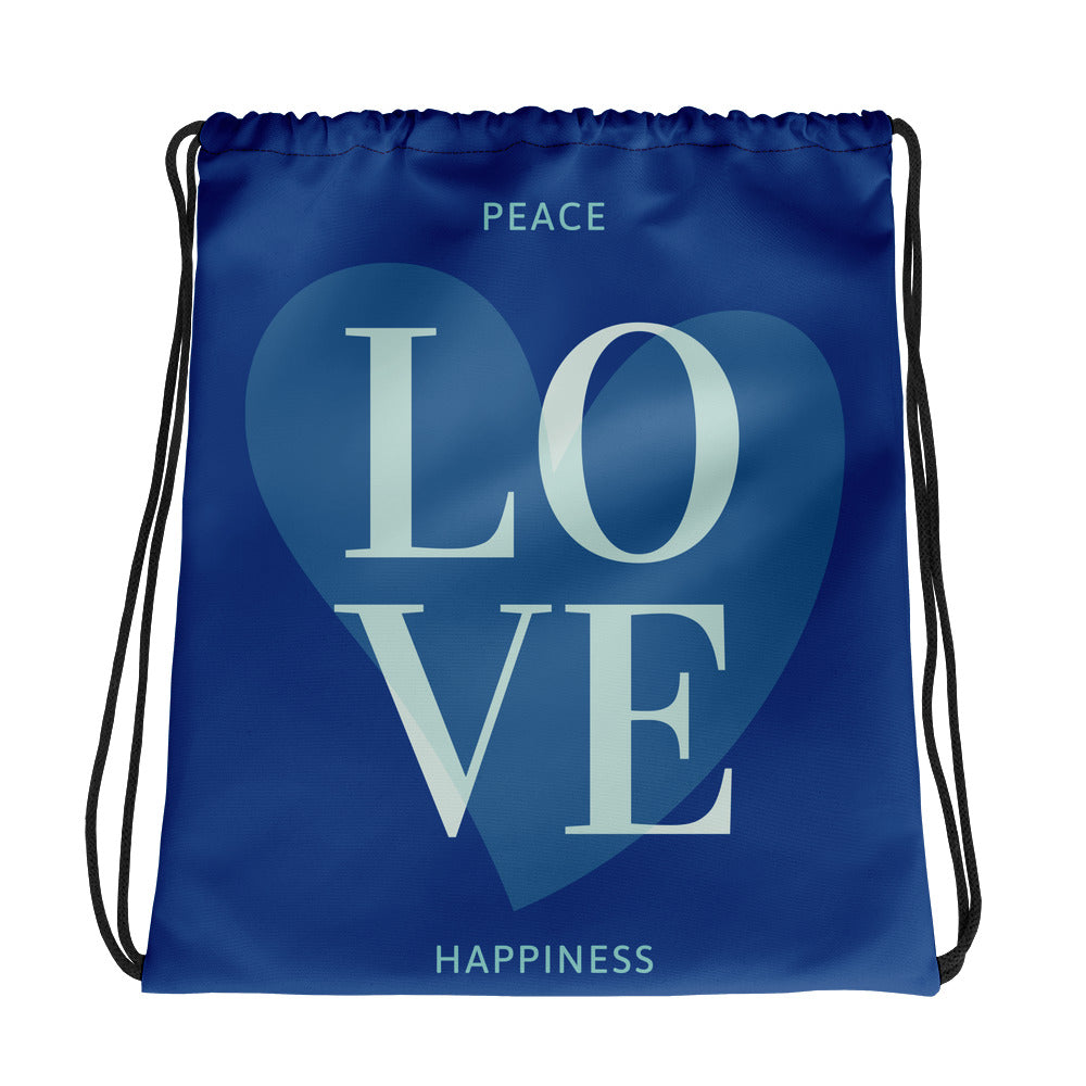 ‘Love’ Drawstring Bag